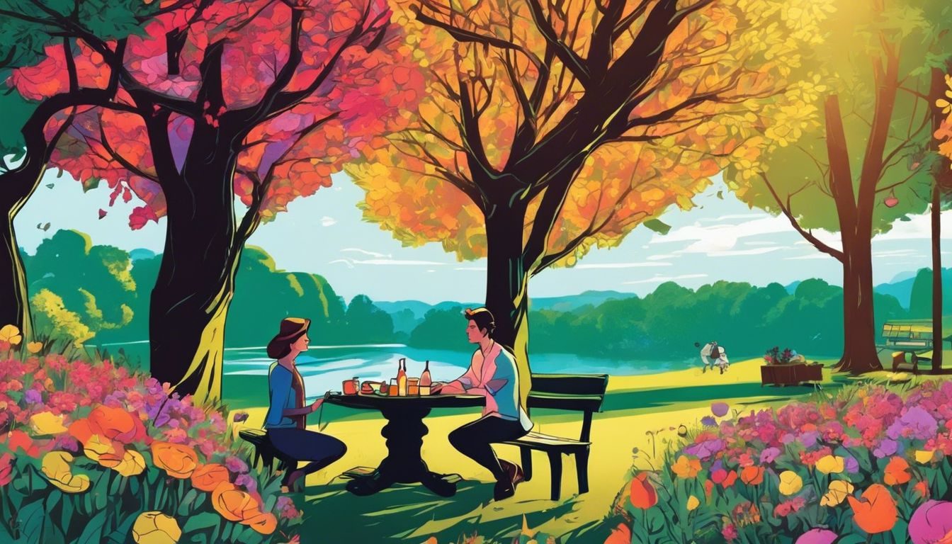 A couple enjoying a romantic picnic in a serene park. avoid-talking-about-physical-intimacy-215514490-6068162